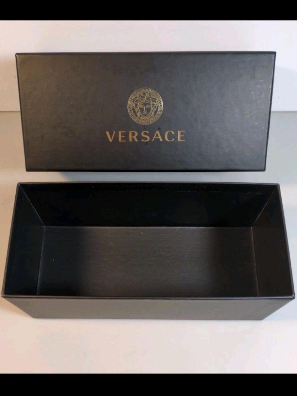 VERSACE Empty Black Sunglasses Eyeglasses Gift Box (Gift Box only)